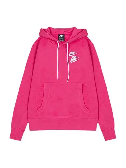 Толстовка Nike Around the world Smiling Face Sports Rose Red — изображение 1 из 2, розовый красный