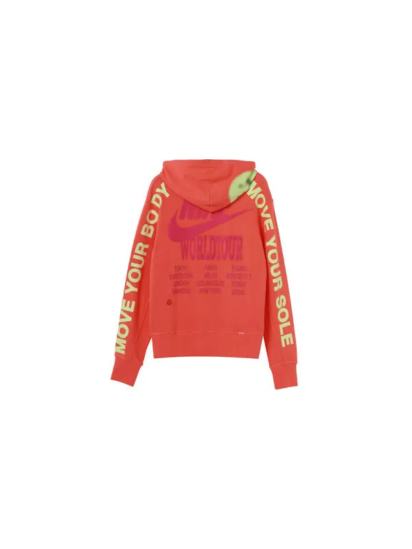 Толстовка Nike MENS Sportswear Pullover French Terry Orange — изображение 2 из 4, оранжевый