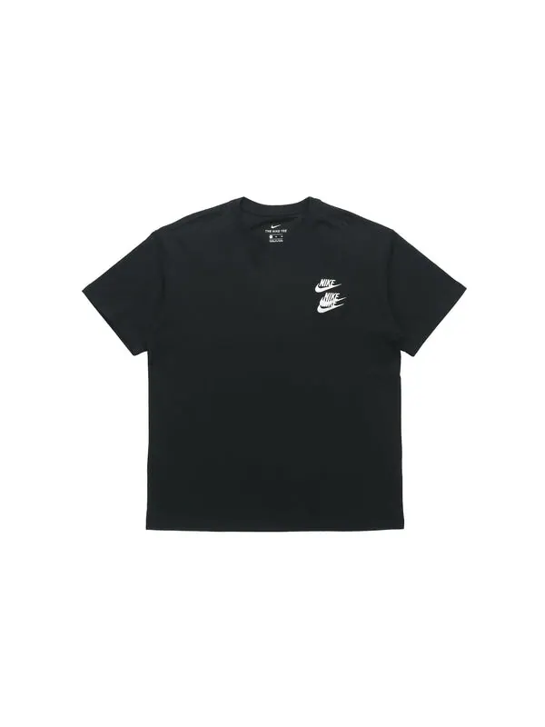 Футболка world tour around the world round neck short sleeve black Nike — изображение 2 из 4, черный
