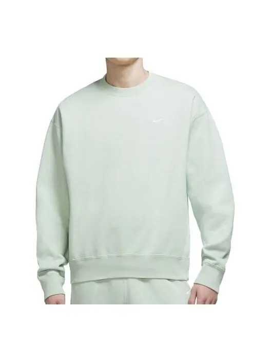 Толстовка lab nrg fleece crew round neck pullover light blue Nike — изображение 1 из 3, светлый синий