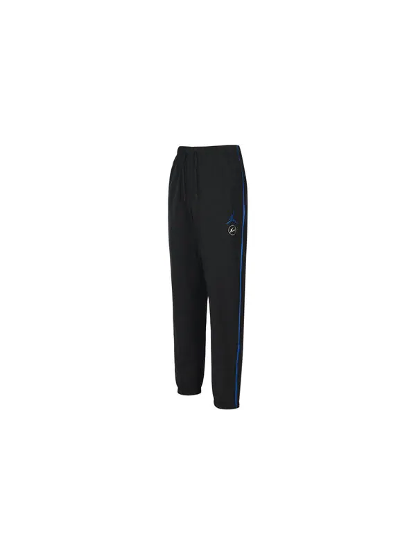 Спортивные штаны Air Jordan x Fragment Design FW Street Style Collaboration Pants Men Black — изображение 2 из 4, черный