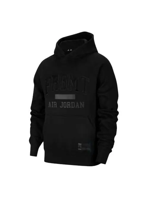 Толстовка x fragment pullover hoodie 'black/reflective silver' Air Jordan — изображение 1 из 2, черный