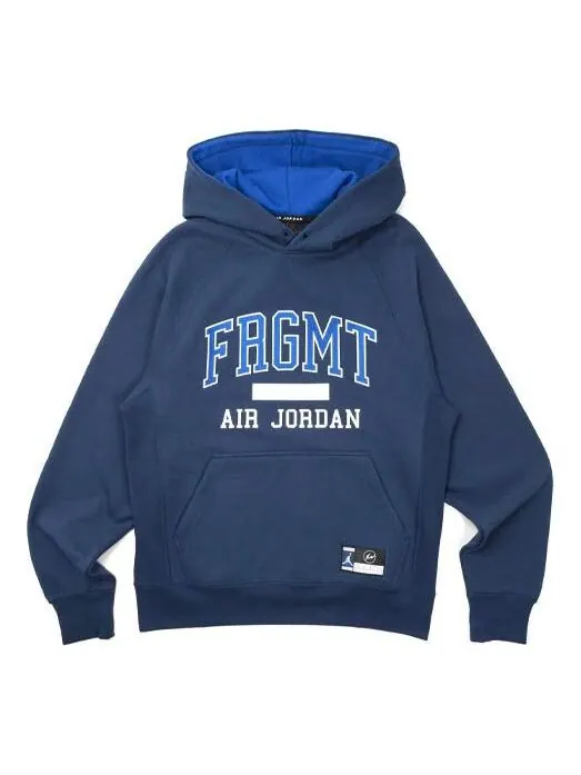 Толстовка x fragment pullover hoodie 'navy/sport royal/white' Air Jordan — изображение 1 из 4, синий