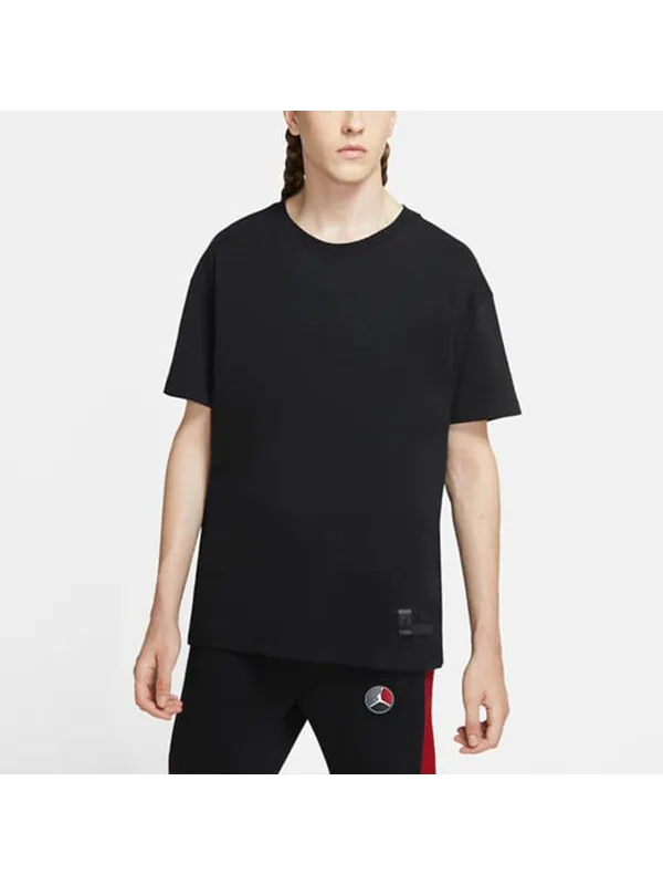 Футболка x fragment design fw street style collaboration cotton logo s men black Air Jordan — изображение 3 из 4, черный