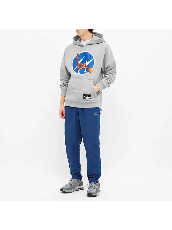 Толстовка Men's Air Jordan Printing Pattern Gray — изображение 3 из 4, серый