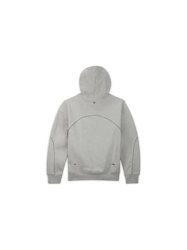 Толстовка x nocta drake cardinal stock logo hoodie 'grey' Nike — изображение 2 из 4, серый