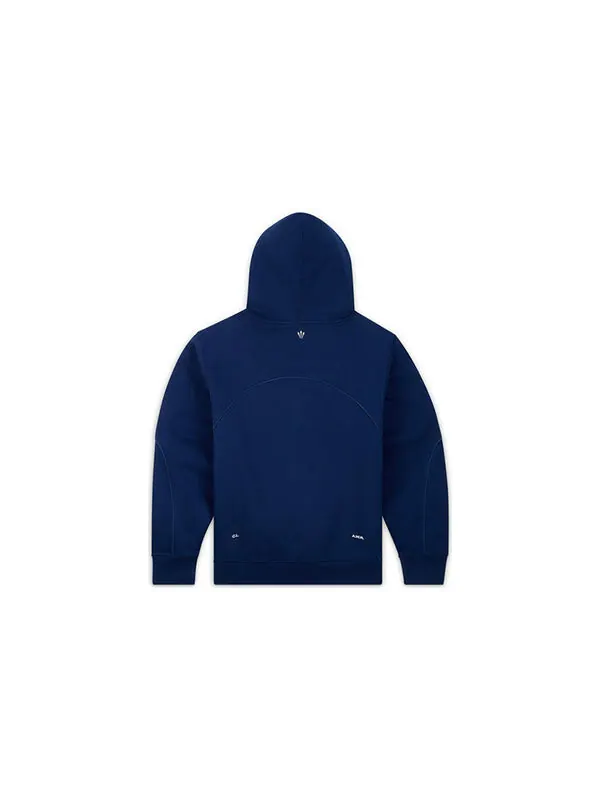 Толстовка x nocta cardinal stock small logo hoodie 'navy' Nike — изображение 2 из 4, синий/белый