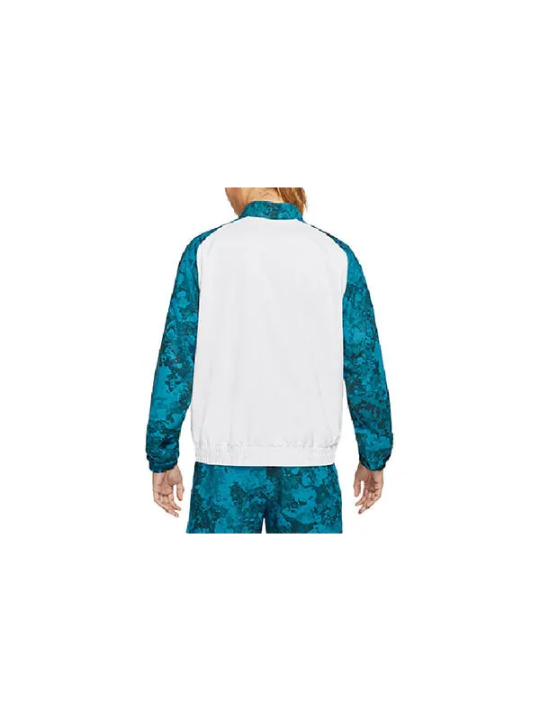 Куртка Nike Court Splicing Tennis Sports Jacket Green Dark green — изображение 2 из 3, темный зеленый