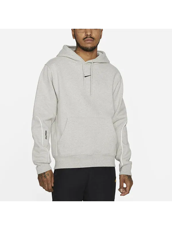 Толстовка Nike x Drake NOCTA Series Crossover Cardinal Stock Chest Small Logo Asia Edition Gray — изображение 3 из 4, серый