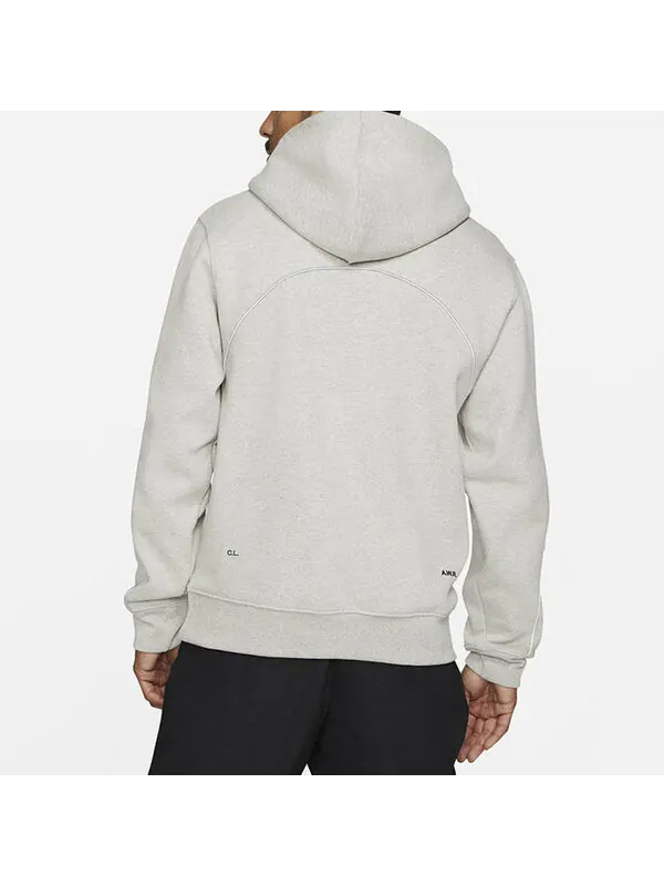Толстовка Nike x Drake NOCTA Series Crossover Cardinal Stock Chest Small Logo Asia Edition Gray — изображение 4 из 4, серый