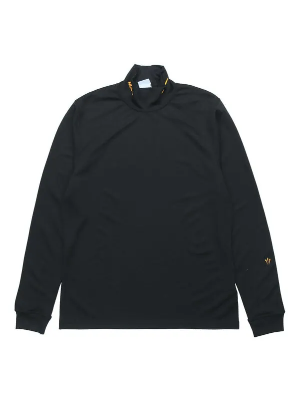 Толстовка Nike x Drake NOCTA Up Collar Long-Sleeve Top Black — изображение 1 из 4, черный