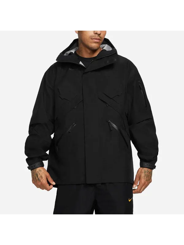 Куртка x nocta drake sports hooded jacket asia sizing 'black' Nike — изображение 4 из 4, черный