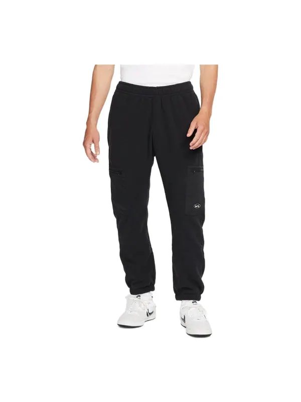 Брюки men's sb solid color lacing casual skateboard polar fleece sports pants/trousers/joggers black Nike, мульти
