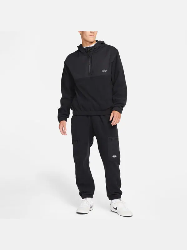 Брюки men's sb solid color lacing casual skateboard polar fleece sports pants/trousers/joggers black Nike, мульти