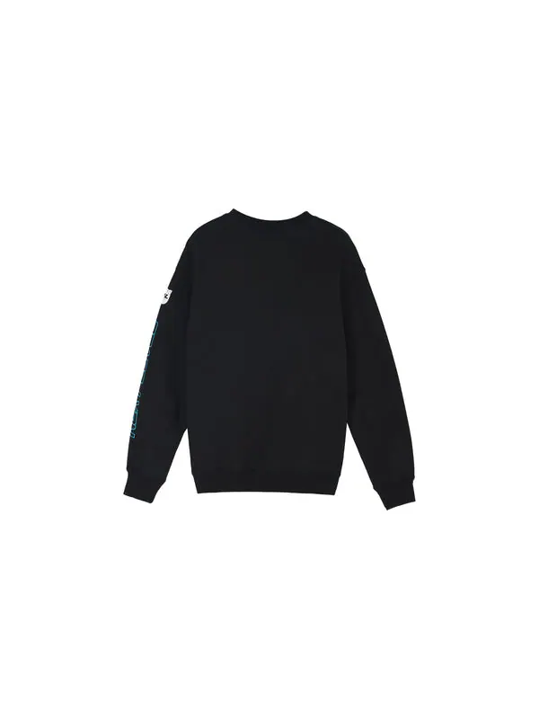 Толстовка Nike x LPL Crossover Casual Sports Round Neck Pullover Knit Black — изображение 2 из 4, черный
