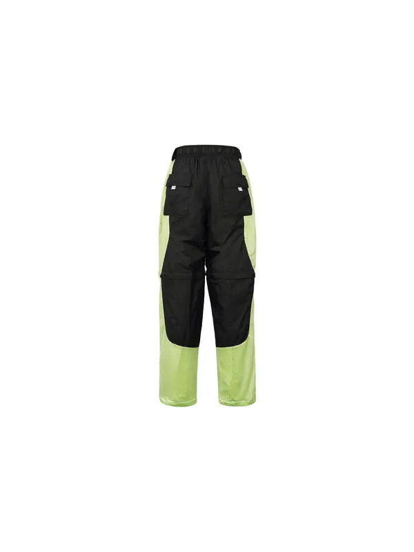 Спортивные штаны Air Jordan 23 Engineered Splicing Mesh Breathable Detachable Sports Pants Black — изображение 2 из 4, черный