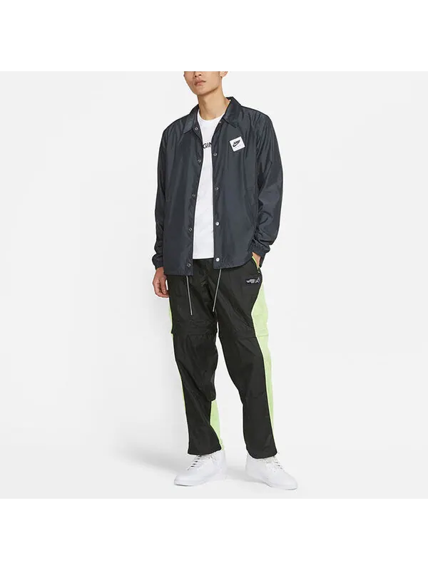 Спортивные штаны Air Jordan 23 Engineered Splicing Mesh Breathable Detachable Sports Pants Black — изображение 3 из 4, черный