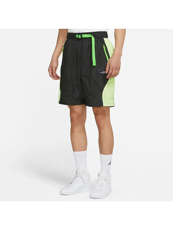 Спортивные штаны Air Jordan 23 Engineered Splicing Mesh Breathable Detachable Sports Pants Black — изображение 4 из 4, черный