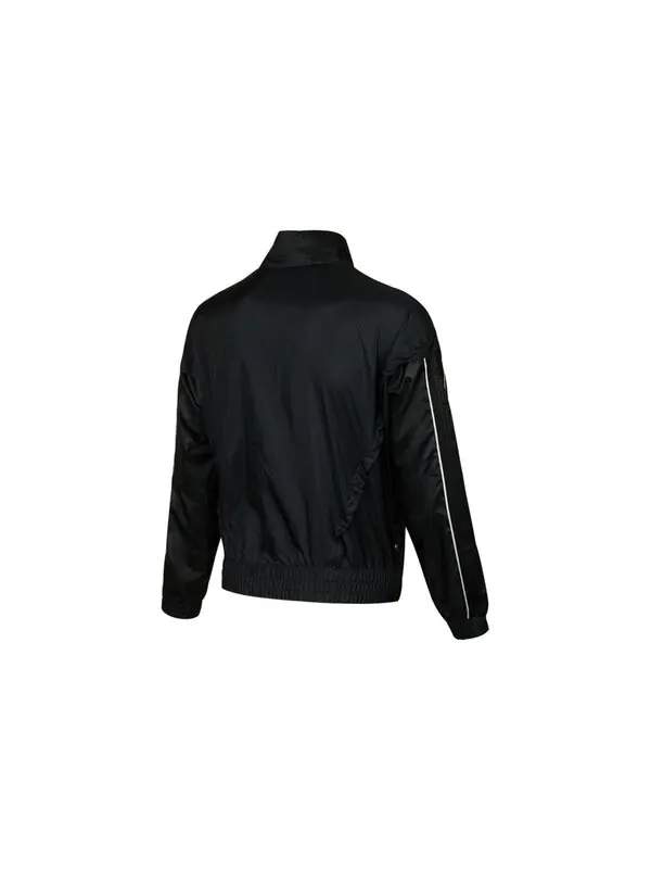 Куртка Men's Nike Lwt Track Jacket Athleisure Casual Sports Woven Stand Collar Black — изображение 2 из 4, черный