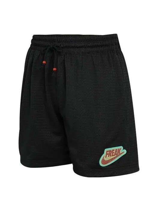 Шорты men's mesh short freak casual sports breathable knit shorts black Nike — изображение 1 из 4, черный