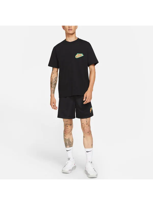 Шорты men's mesh short freak casual sports breathable knit shorts black Nike — изображение 3 из 4, черный
