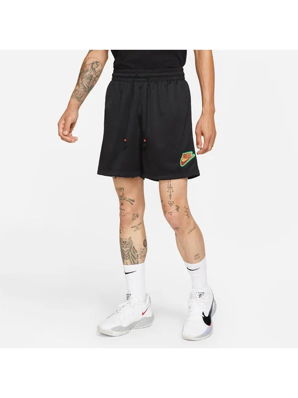 Шорты men's mesh short freak casual sports breathable knit shorts black Nike — изображение 4 из 4, черный
