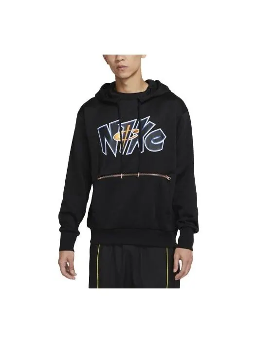 Толстовка premium casual sports knit pullover black Nike — изображение 1 из 3, черный