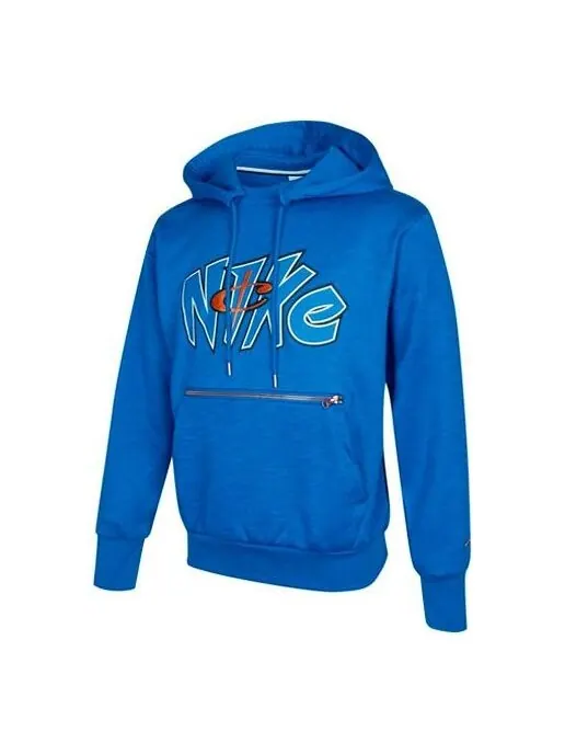 Толстовка Nike Premium Casual Sports Knit Pullover Blue — изображение 1 из 4, синий