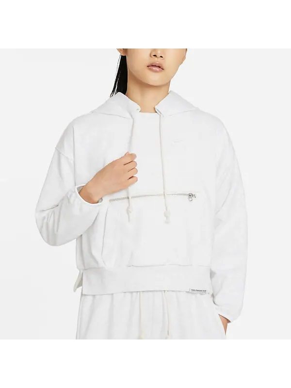 Свитера dry fit swoosh fly стандартный выпуск Nike — изображение 4 из 4, белый