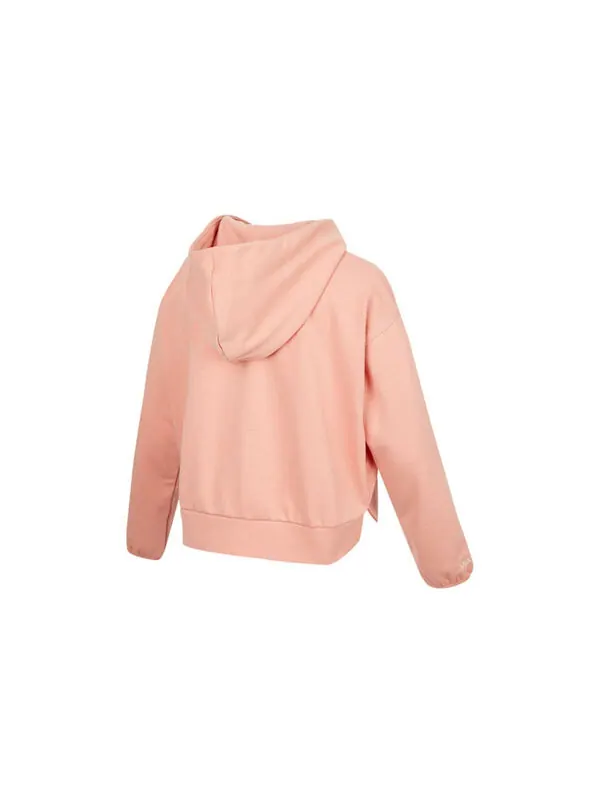 Свитер embroidered logo big pocket short sports hoodie light orange Nike — изображение 2 из 4, светлый оранжевый