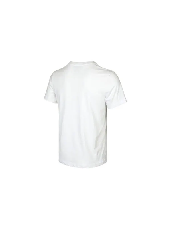Футболка men's chicago bulls basketball sports printing round neck short sleeve white t-shirt Air Jordan — изображение 2 из 4