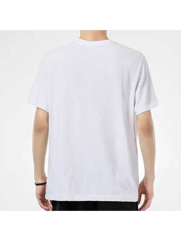 Футболка men's chicago bulls basketball sports printing round neck short sleeve white t-shirt Air Jordan — изображение 4 из 4