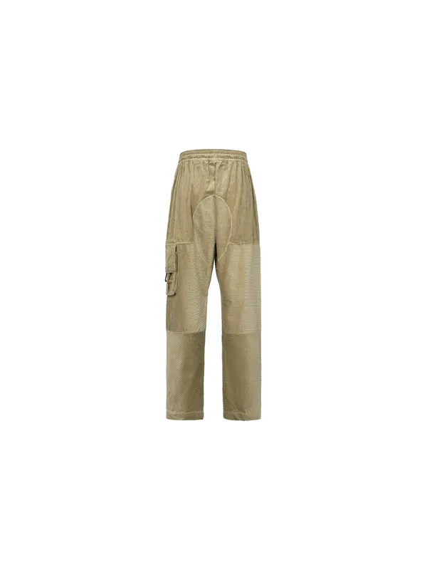 Брюки men's corduroy cargo casual straight long pants/trousers khaki Nike — изображение 2 из 4, хаки