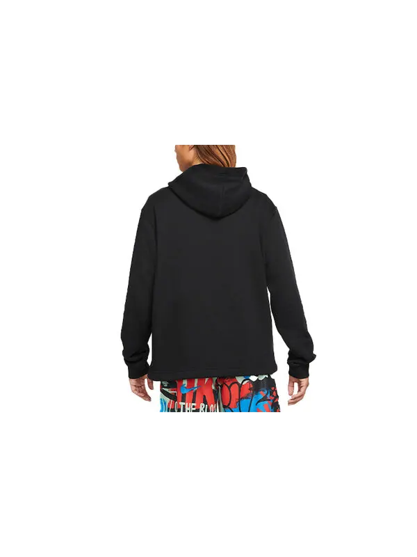 Толстовка Men's Nike Kyrie Alphabet Printing Pullover Black — изображение 2 из 3, черный