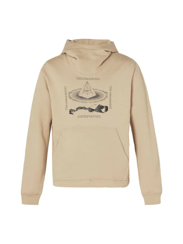 Толстовка Men's Nike Kyrie Alphabet Printing Pullover Khaki — изображение 1 из 4, хаки