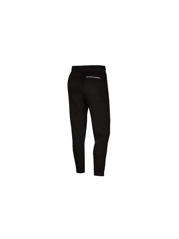 Спортивные штаны Air Jordan Wings Casual Sports Lacing Fleece Long Pants Black — изображение 2 из 2, черный