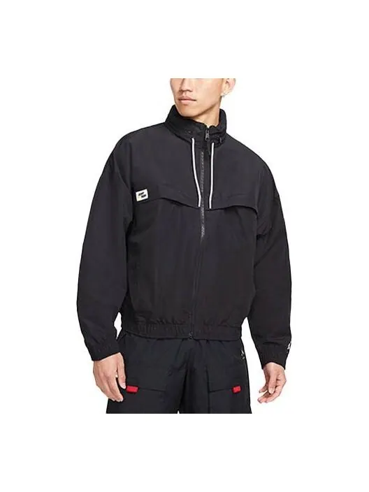 Куртка Air Jordan Jumpman Light Woven Sports Jacket Black — изображение 1 из 3, черный