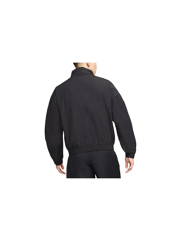 Куртка Air Jordan Jumpman Light Woven Sports Jacket Black — изображение 2 из 3, черный