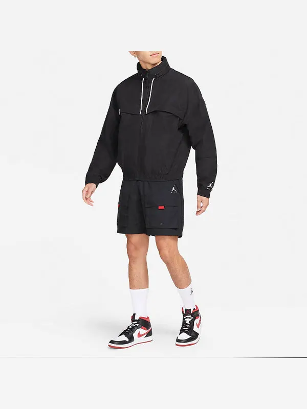 Куртка Air Jordan Jumpman Light Woven Sports Jacket Black — изображение 3 из 3, черный