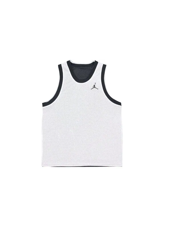 Спортивная футболка men's sport dna logo printing reversible breathable basketball sports black vest Air Jordan, черный