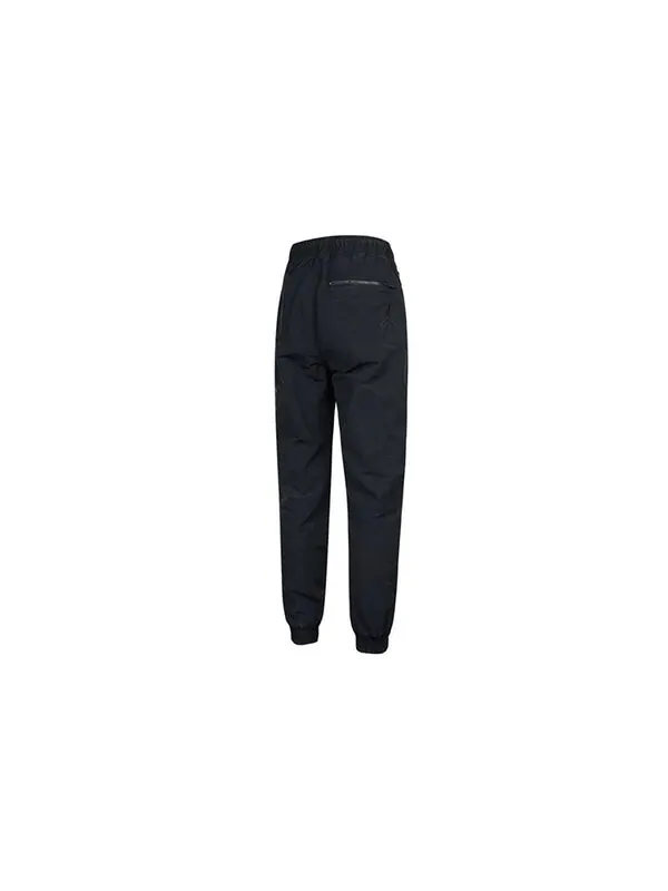Спортивные штаны Men's Air Jordan Logo Pocket Zipper Lacing Athleisure Casual Sports Long — изображение 2 из 3, черный