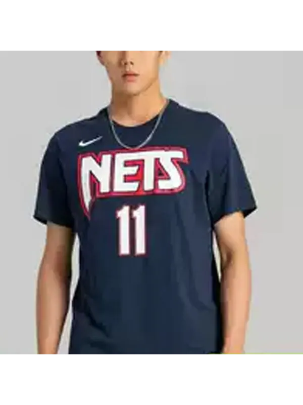 Футболка Nike NBA Brooklyn Nets Durant No. 7 T-Shirt 'Navy White Red' — изображение 3 из 4, мульти