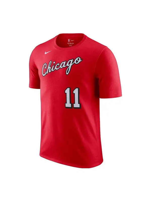 Футболка Men's Nike SS22 NBA Round Neck Pullover Basketball Sports Short Sleeve Chicago Bulls — изображение 1 из 2, мульти