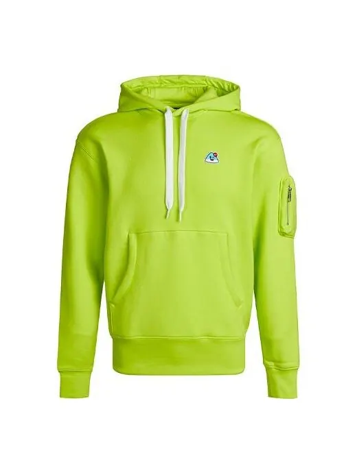 Толстовка Nike Men's Sportswear Airmoji Ft W Cartoon Patch Sports Hooded Pullover For Green — изображение 1 из 4, зеленый