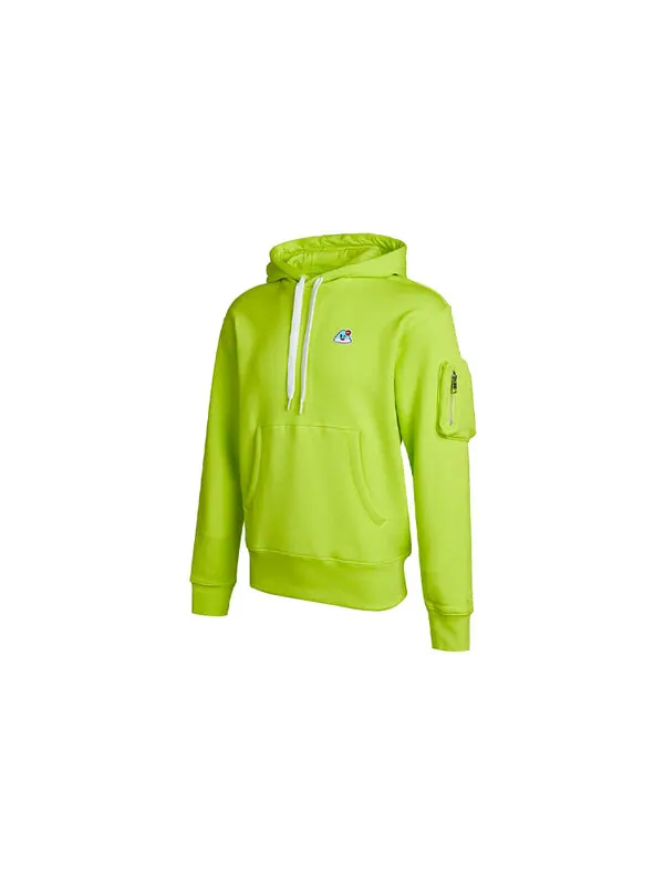 Толстовка Nike Men's Sportswear Airmoji Ft W Cartoon Patch Sports Hooded Pullover For Green — изображение 3 из 4, зеленый