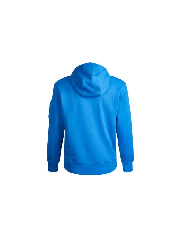 Толстовка Nike Men's Sportswear Airmoji Ft W Cartoon Patch Sports Hooded Sweater For Blue — изображение 2 из 4, синий