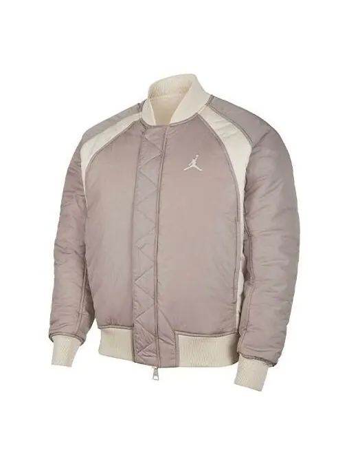 Куртка men's essentials ma-1 reversible aviator woven logo padded clothes lime grey jacket Air Jordan — изображение 1 из 4