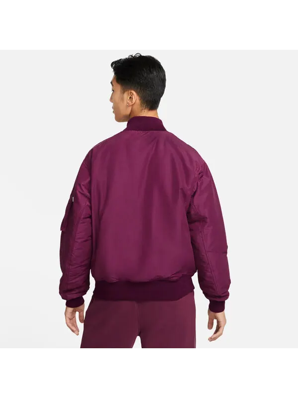 Куртка Essentials заявление ma 1 куртка Air Jordan — изображение 2 из 4, фиолетовый
