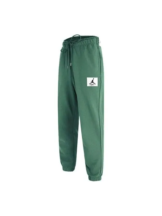 Спортивные штаны Men's Air Jordan Essentials Statement Casual Sports Knit Long Pants/Trousers Green — изображение 1 из 4