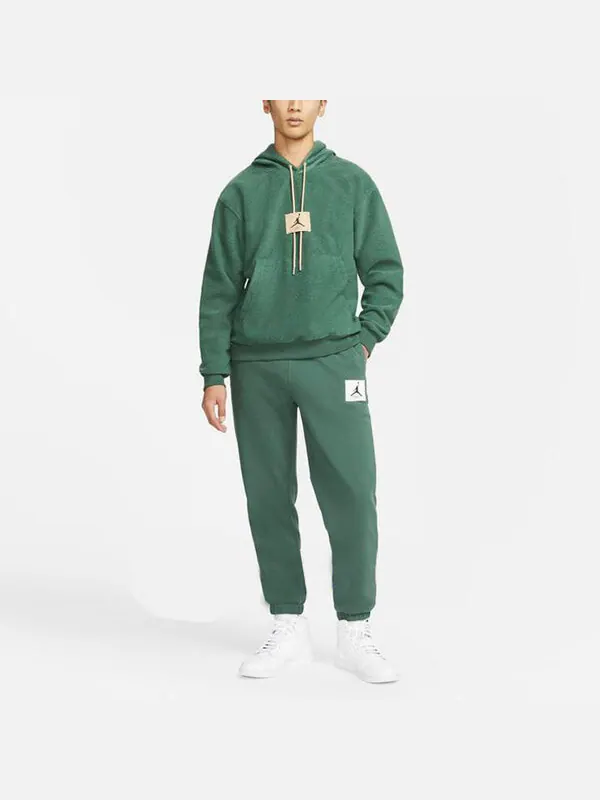 Спортивные штаны Men's Air Jordan Essentials Statement Casual Sports Knit Long Pants/Trousers Green — изображение 3 из 4